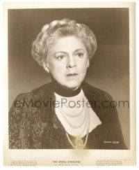 7s811 SPIRAL STAIRCASE 8x10 still '46 head & shoulders close up of Ethel Barrymore wearing pearls!