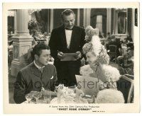 7s845 SWEET ROSIE O'GRADY 8.25x10 still '43 Betty Grable smiles at Robert Young in restaurant!