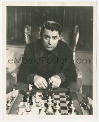 7s850 TALK OF THE TOWN deluxe 8x10 still '42 great close up of Cary Grant playing chess!