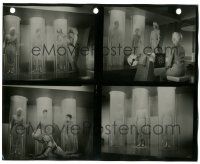 7s884 THIS ISLAND EARTH 8.25x10 contact sheet '55 cool images from the transformation scene!
