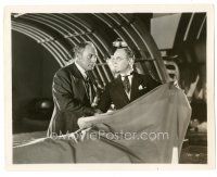 7s206 DOCTOR X 8x10.25 still '32 mad doctor Lionel Atwill examines dead body under sheet!
