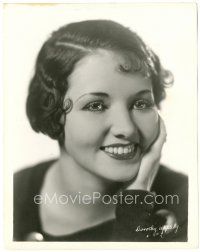 7s214 DOROTHY APPLEBY 8x10.25 still '30s head & shoulders smiling portrait of the pretty actress!