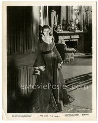 7s322 GONE WITH THE WIND 8x10 still R54 Vivien Leigh as Scarlet O'Hara in wonderful gown!