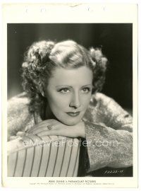 7s408 IRENE DUNNE 8x11 key book still '37 great close portrait with shimmering gown & cool ring!