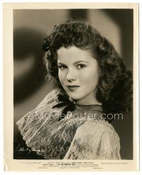 7s772 SHIRLEY TEMPLE 8.25x10.25 still '45 grown-up portrait wearing lace from I'll Be Seeing You!