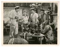 7s804 SOUTH OF PAGO PAGO 8x10.25 still '40 Victor McLaglen & sailors with beautiful Frances Farmer