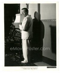 7s878 THINK FAST MR. MOTO 8.25x10 still '37 full-length portrait of Asian detective Peter Lorre!