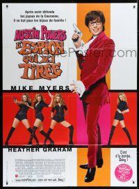 7t468 AUSTIN POWERS: THE SPY WHO SHAGGED ME French 1p '99 Mike Myers & sexy Heather Graham!
