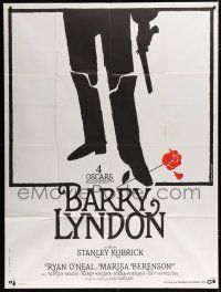 7t476 BARRY LYNDON French 1p '76 Stanley Kubrick, historical romantic war melodrama, Bourduge art!
