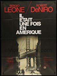 7t744 ONCE UPON A TIME IN AMERICA French 1p '84 Renato Casaro art, directed by Sergio Leone!