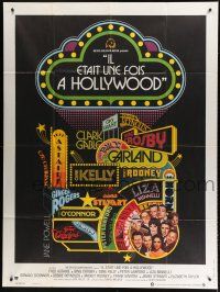 7t858 THAT'S ENTERTAINMENT French 1p '74 classic MGM Hollywood, cool montage art!