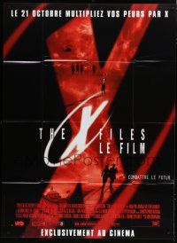 7t896 X-FILES advance French 1p '98 David Duchovny, Gillian Anderson, Fight the Future!