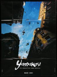 7t898 YAMAKASI teaser French 1p '01 Samurai in Modern Times, cool parkour image!