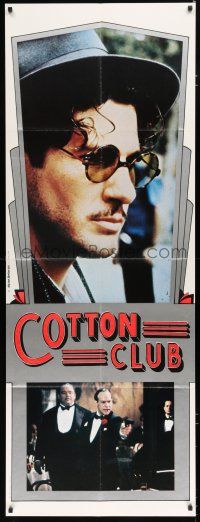 7t437 COTTON CLUB French door panel '84 Francis Ford Coppola, different close up of Richard Gere!