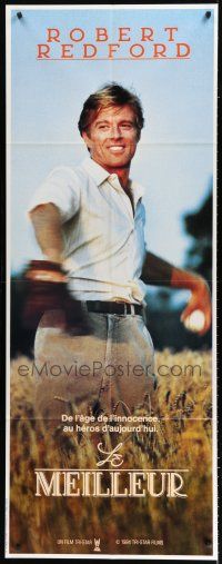 7t442 NATURAL French door panel '84 best image of Robert Redford throwing baseball in field!
