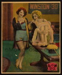 7t003 WILD PARTY jumbo LC '29 sexy Clara Bow & Marcline Day at an all-girls college!