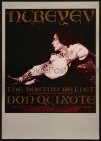 7t063 DON QUIXOTE stage play WC '80s ballet version starring Rudolf Nureyev!