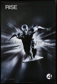 7w034 4: RISE OF THE SILVER SURFER style A teaser 1sh '07 Jessica Alba, Chris Evans, Rise!