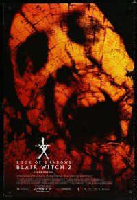 7w080 BLAIR WITCH PROJECT 2 advance DS 1sh '00 Book of Shadows, cool bloody horror image!