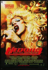 7w269 HEDWIG & THE ANGRY INCH 1sh '01 transsexual punk rocker James Cameron Mitchell!