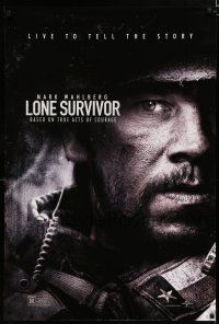 7w400 LONE SURVIVOR teaser DS 1sh '13 Mark Wahlberg as US Navy SEAL Marcus Lutrell!