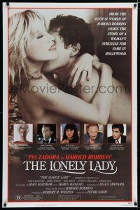 7w401 LONELY LADY 1sh '83 Pia Zadora tries to make it in Hollywood, written by Harold Robbins!