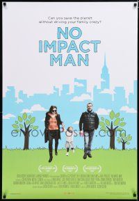 7w505 NO IMPACT MAN 1sh '09 can you save the planet without driving your family crazy?!