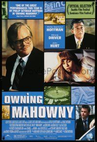 7w535 OWNING MAHOWNY 1sh '03 Philip Seymour Hoffman, sexy Minnie Driver, John Hurt!