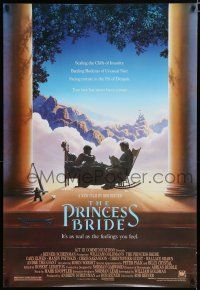 7w588 PRINCESS BRIDE 1sh '87 Rob Reiner classic as real as the feelings you feel, John Alvin art!