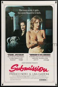 7w641 SCANDAL 1sh '78 Salvatore Samperi's Scandalo, Submission, topless Lisa Gastoni!