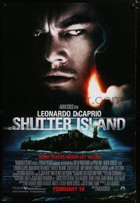 7w672 SHUTTER ISLAND int'l advance DS 1sh '10 Martin Scorsese, Leonardo DiCaprio!