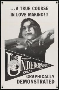 7w797 UNDERGRADUATE 1sh '71 a true course in love making by Ed Wood, graphically demonstrated!