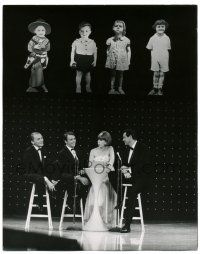 7x134 CAROL BURNETT SHOW deluxe TV 11x14 still '67 w/Rock Hudson, Frank Gorshin & Berry & as kids!