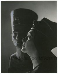 7x163 KATHARINE CORNELL deluxe stage play 9.75x12.75 still '47 as Cleopatra by Philippe Halsman!