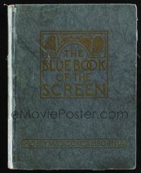 7x007 BLUE BOOK OF THE SCREEN hardcover book '24 filled with great Hollywood images & information!