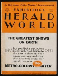 7x048 EXHIBITORS HERALD WORLD exhibitor magazine July 6, 1929 w/ United Artists 29/30 yearbook!