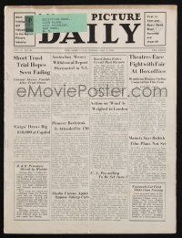 7x084 MOTION PICTURE DAILY exhibitor magazine May 3, 1940 Vivien Leigh's first movie since GWTW!