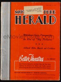 7x074 MOTION PICTURE HERALD exhibitor magazine February 11, 1956 Meet Me in Las Vegas & more!