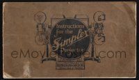7x008 SIMPLEX PROJECTOR MANUAL instruction manual '21 complete heavily illustrated instructions!