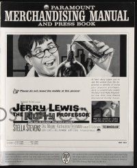 7x733 NUTTY PROFESSOR pressbook '63 wacky Jerry Lewis directs & stars with pretty Stella Stevens!