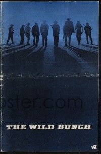 7x899 WILD BUNCH pressbook '69 Sam Peckinpah cowboy classic, William Holden & Ernest Borgnine