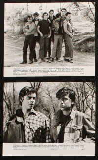 7x335 OUTSIDERS presskit w/ 12 stills '82 Coppola, S.E. Hinton, Howell, Dillon, Macchio!