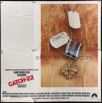7y026 CATCH 22 int'l 6sh '70 directed by Mike Nichols, based on the novel by Joseph Heller!