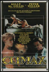 7y157 CAT CHASER Argentinean '89 Abel Ferrara, sexy near-naked Kelly McGillis & Peter Weller!