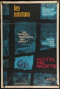 7y223 MISCHIEF MAKERS Argentinean '57 Francios Truffaut's Les mistons, cool artwork!