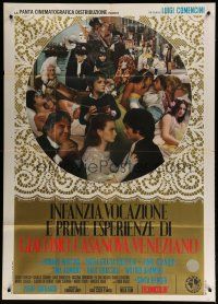 7y522 CASANOVA Italian 1p '69 different photo montage of Leonard Whiting as Giacomo the lover!