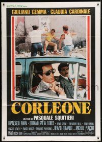 7y536 CORLEONE Italian 1p '81 c/u of Giuliano Gemma in the Mafia in Sicily!