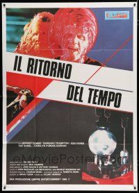7y612 FROM BEYOND Italian 1p '86 H.P. Lovecraft, different science fiction horror image!