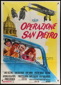 7y777 OPERATION ST. PETER'S Italian 1p '67 art of Edward G. Robinson, directed by Lucio Fulci!