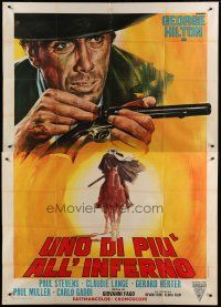 7y400 ONE MORE TO HELL Italian 2p '68 Uno Di Piu All'Inferno, Casaro spaghetti western art!